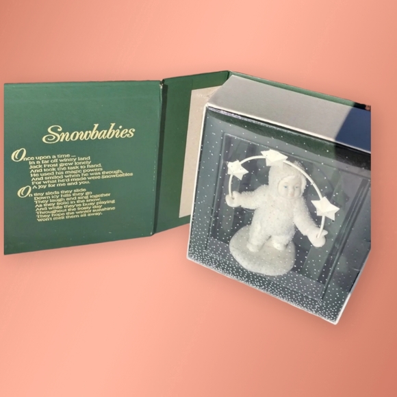 Dept. 56 Winter Tales of Snow babies LOOK WHAT I CAN DO - Picture 10 of 13